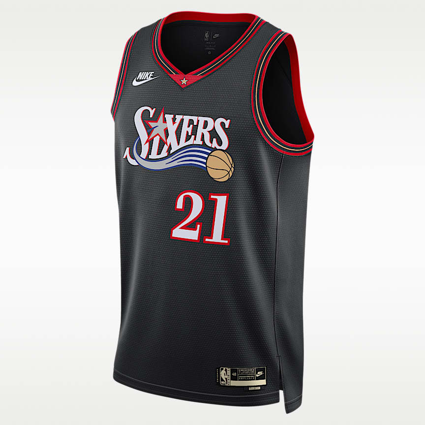 Philadelphia 76ers Essential Men's Nike NBA T-Shirt. Nike.com